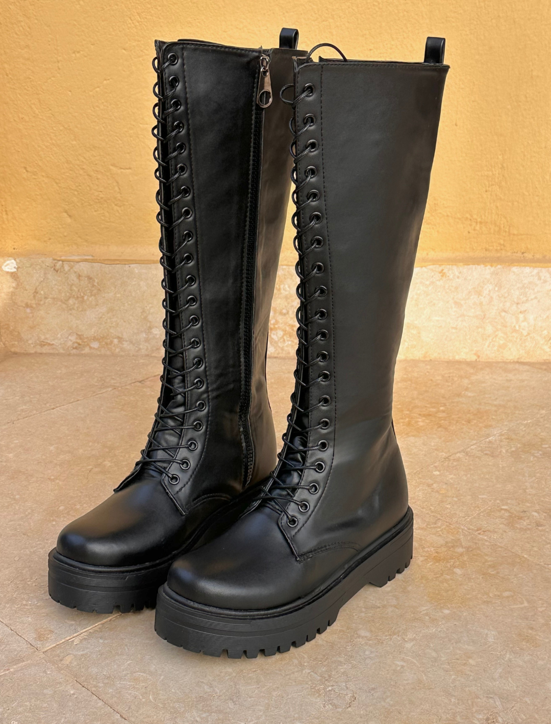 BOTA LONGA BLACK BOOTS