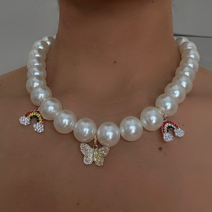 Pearls and Charms Necklace