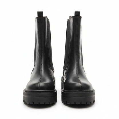 BOTA SLIP-ON BLACK BOOTS
