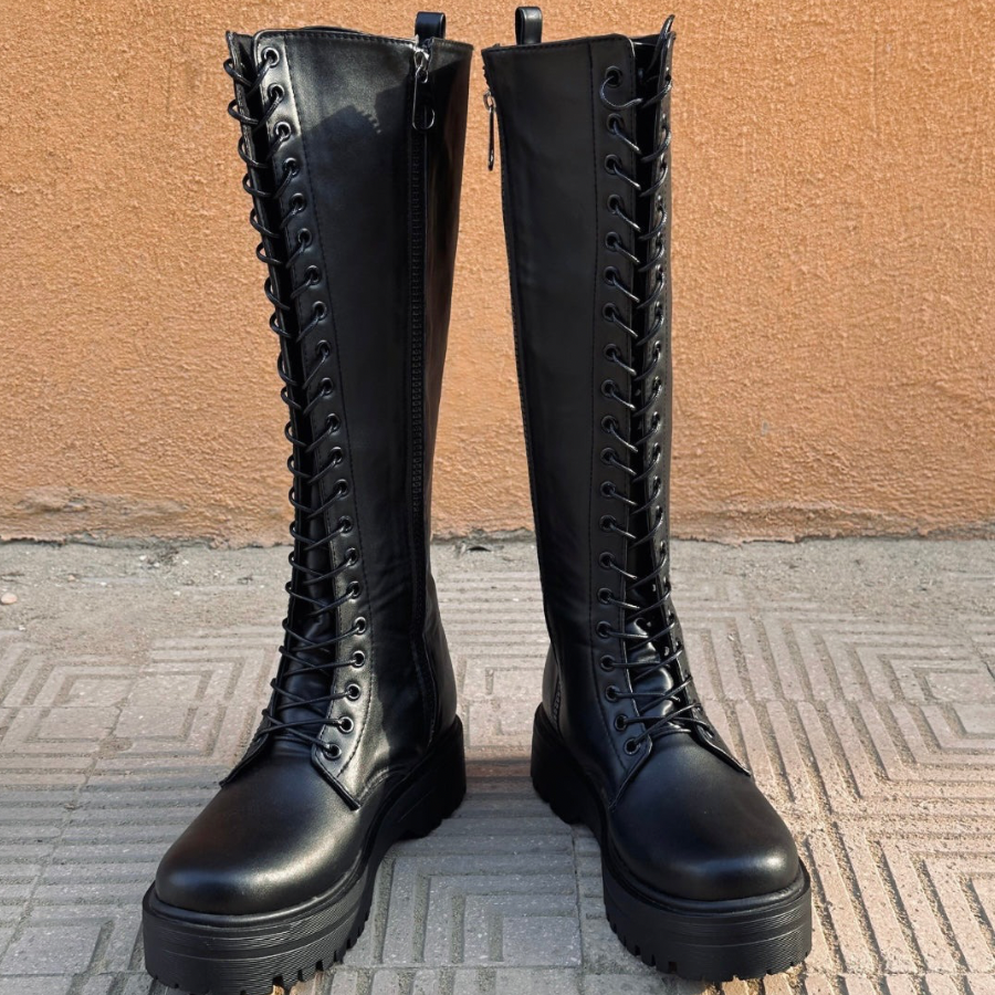 BOTA LONGA BLACK BOOTS