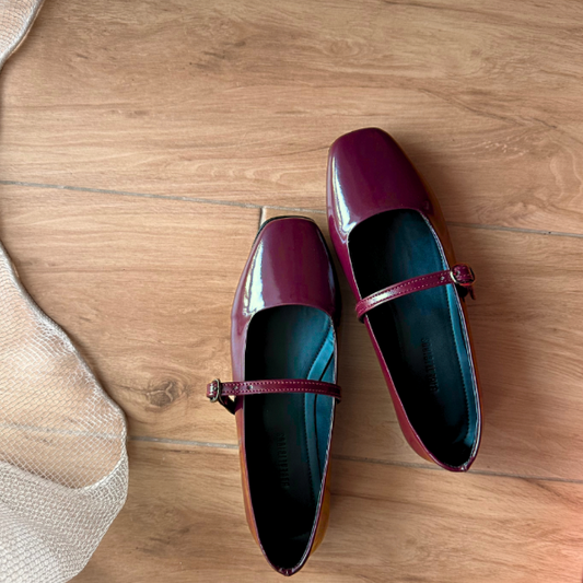 BAILATIRA FLASH BURGUNDY (Square-Toe)