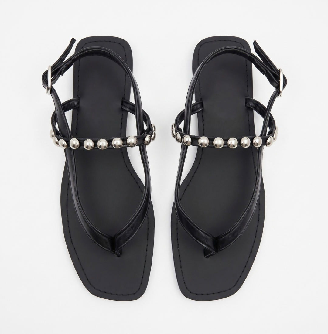 AUREA BLACK SANDALS