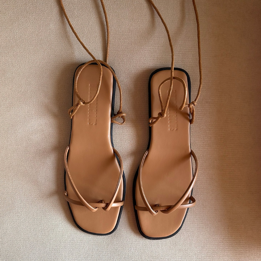 CORDELA BROWN SANDALS