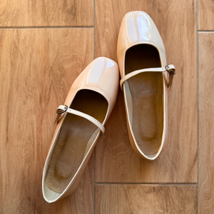 BAILATIRA FLASH BEIGE (Square-Toe)