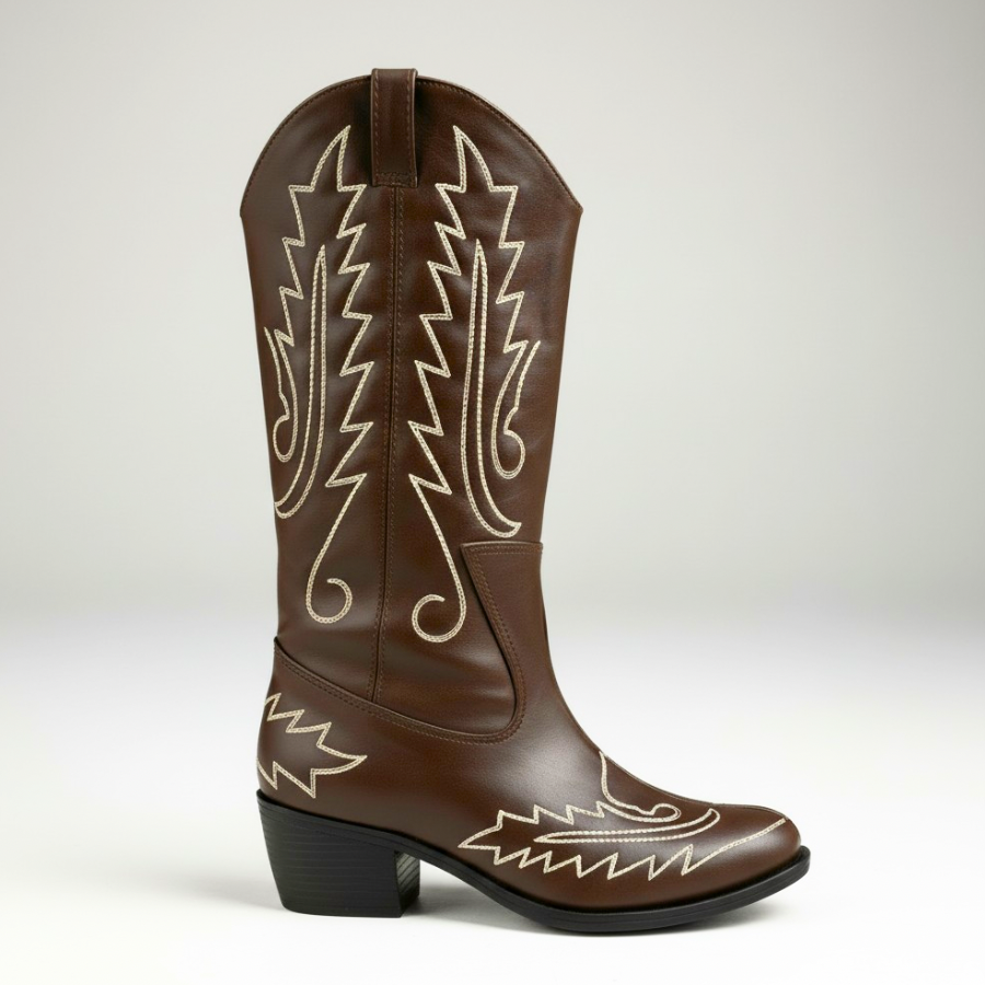 BOYERO BROWN COWBOY BOOTS