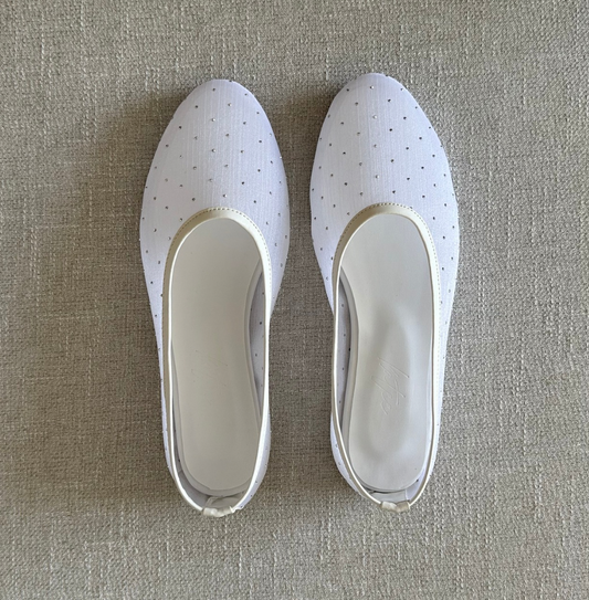 BAILA GLOW WHITE FLATS