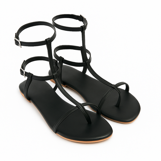 NOCHE BLACK SANDALS