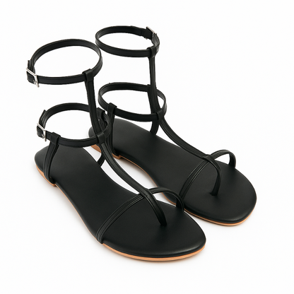 NOCHE BLACK SANDALS
