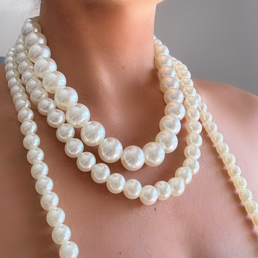 Pearl Multi Range Necklace