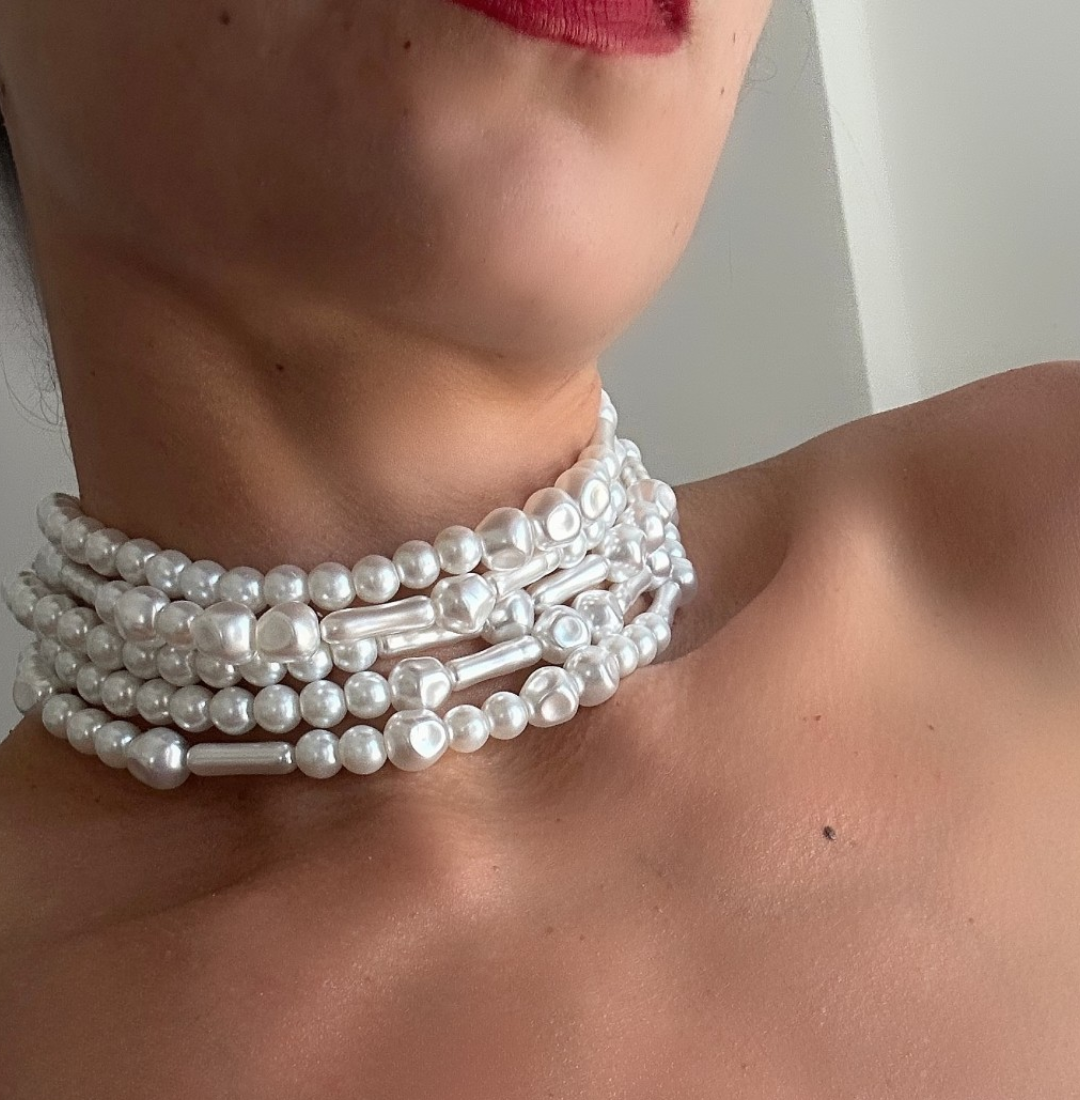 Signature Pearl Choker
