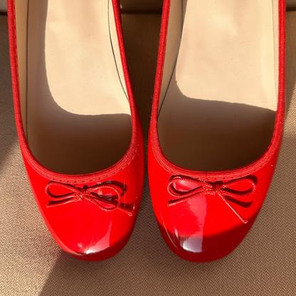 BAILA FLASH RED FLATS