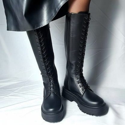BOTA LONGA BLACK BOOTS