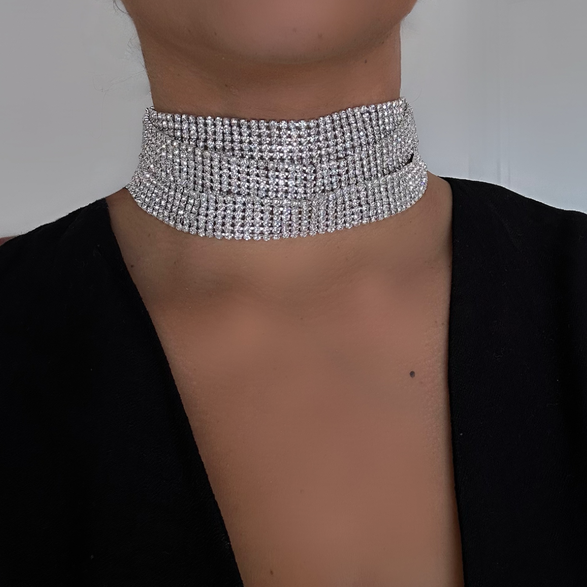 Chunky Bling Choker