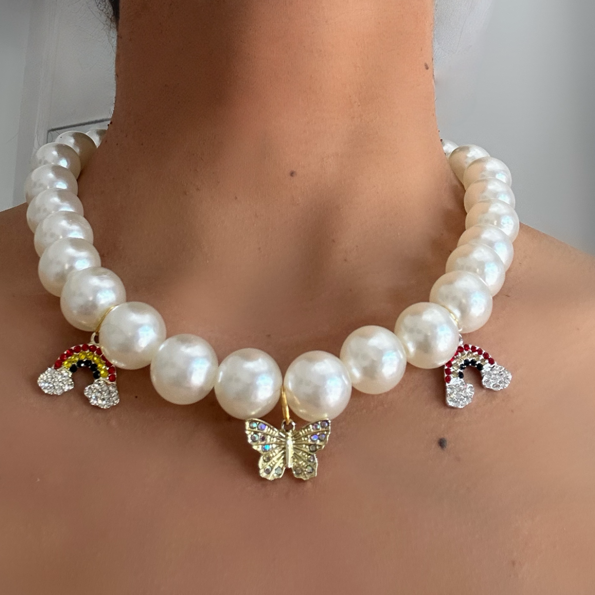 Pearls and Charms Necklace