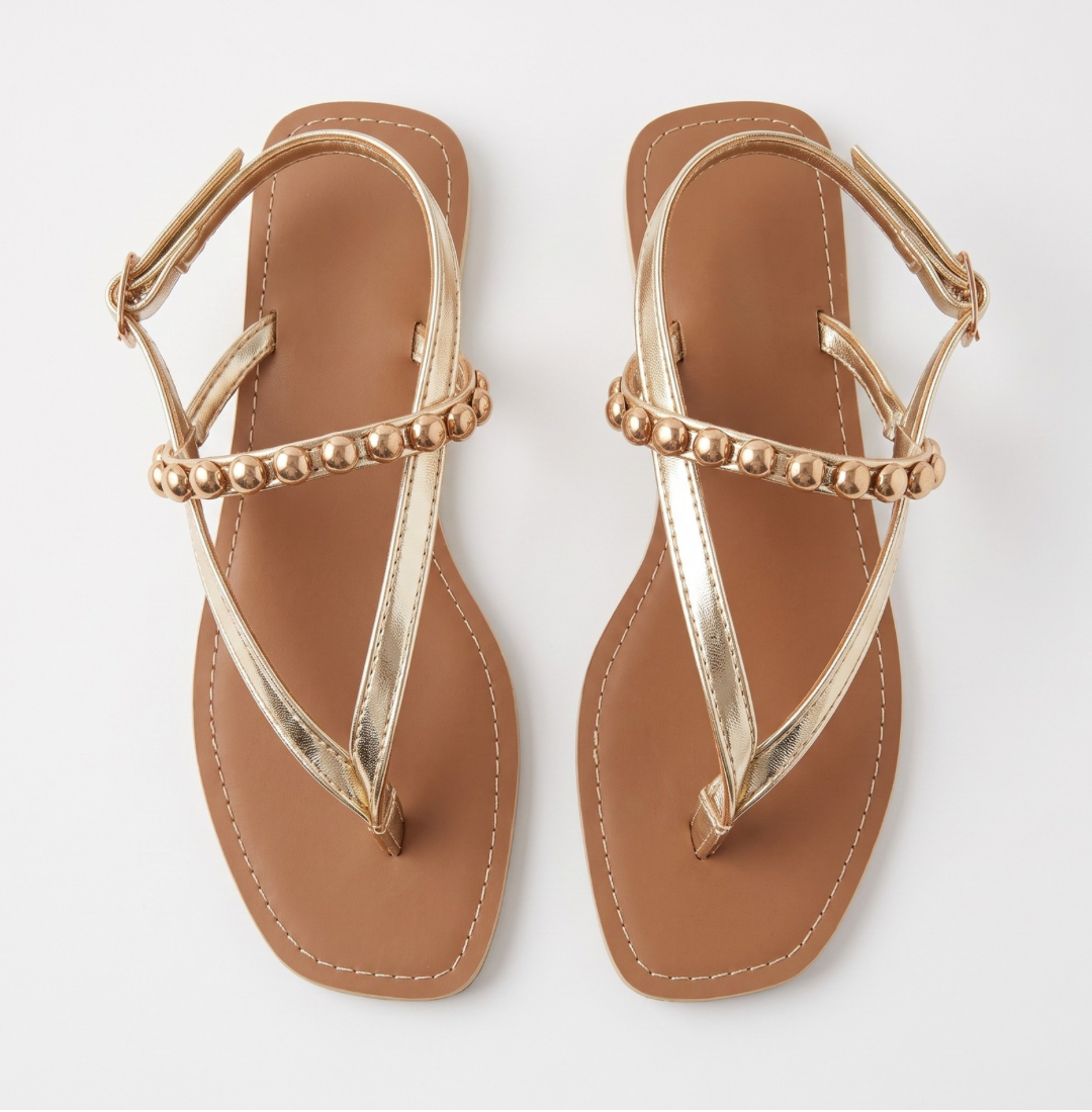 AUREA GOLD SANDALS
