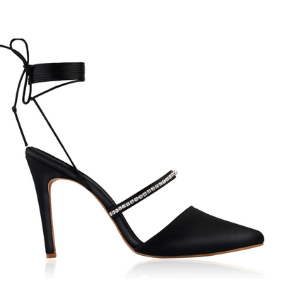 VISTOSA CLASSIC BLACK HEELS