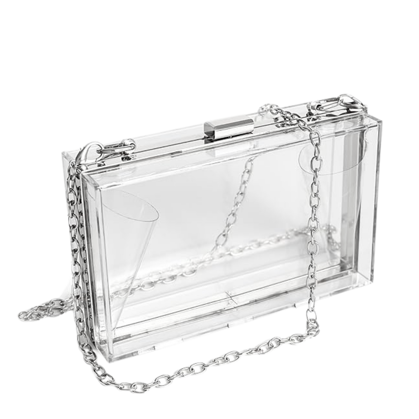 Clear Acrylic Clutch