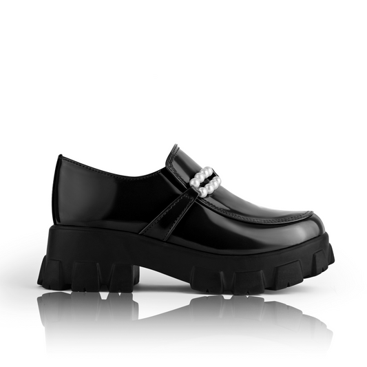 MASSIVO BLACK LOAFERS