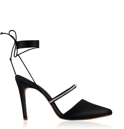 VISTOSA CLASSIC BLACK HEELS