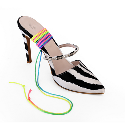 VISTOSA ZEBRA HEELS